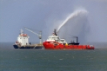 Dập tắt đám cháy trên tàu 6.660 tấn ở biển Vũng Tàu