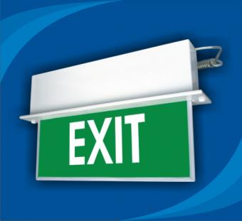 Đèn EXIT - Paragon EA902 (âm trần 2 mặt)