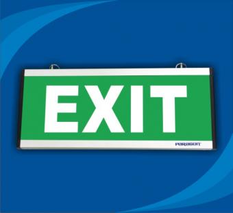 Đèn EXIT - Paragon PEXF23SC (treo trần 2 mặt)