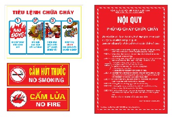 Bộ nội quy tiêu lệnh phòng cháy